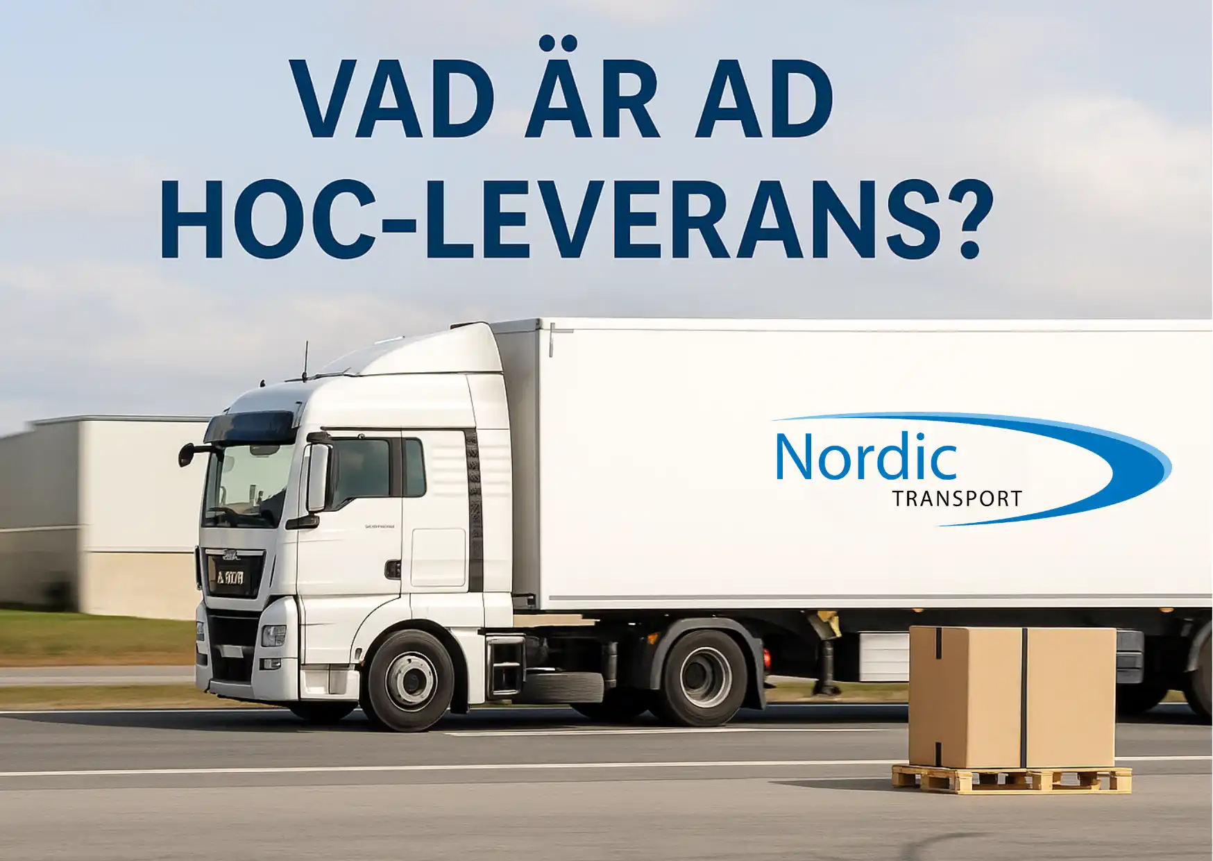 Vad är Ad hoc leverans