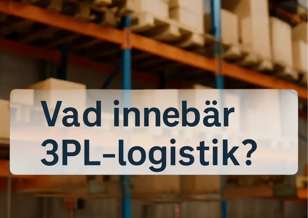 Vad innebär 3PL-logistik?