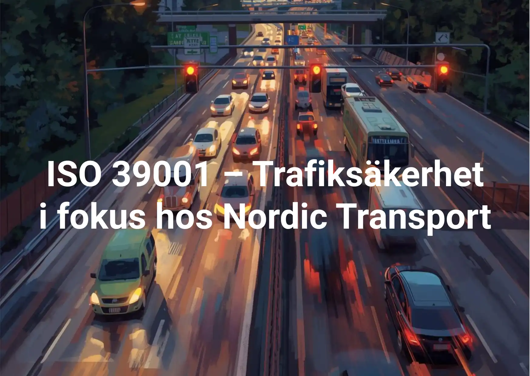 ISO 39001 – Trafiksäkerhet i fokus hos Nordic Transport