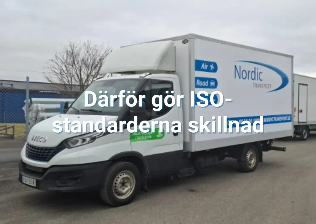 Därför gör ISO-standarderna skillnad